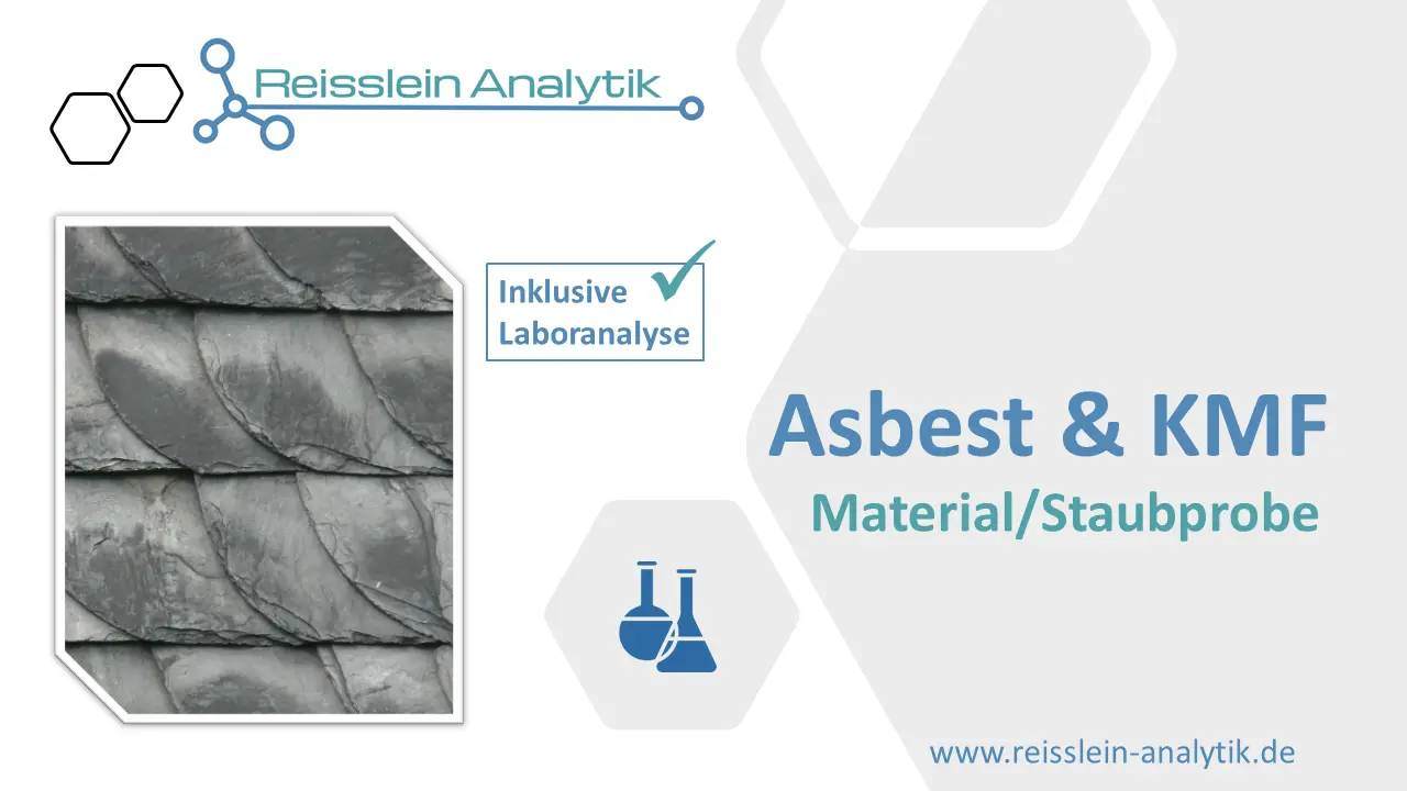 Asbest & KMF Analyse (Staub- oder Materialprobe) 