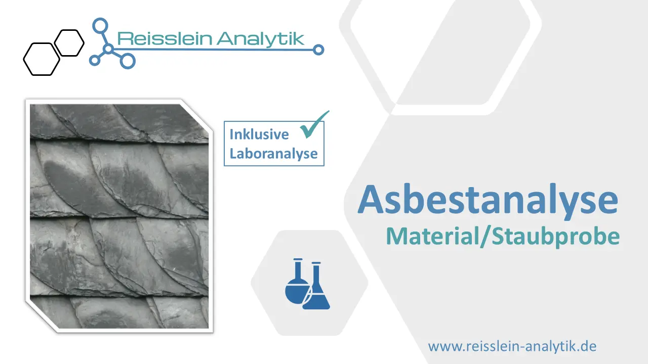 Asbest Analyse (Staub- oder Materialprobe)